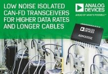ADI安全隔離式CAN FD收發器新品滿足12Mbps需求