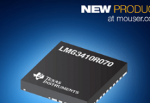 貿澤供貨TI LMG3410R070 GaN功率級產品