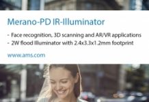 AMS宣佈推出新款鐳射泛光照明器模組MERANO