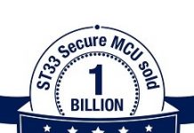 意法ST33安全晶片銷售逾10億片