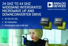 ADI推出高整合度微波上/下變頻器ADMV1013/ADMV1014