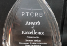 Bureau Veritas Taiwan榮獲2019 PTCRB卓越獎