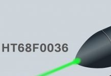 HOLTEK新推出驅動電流I/O MCU HT68F0036