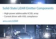 艾邁斯與Ibeo及ZF合作提供固態LiDAR系統