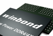 華邦推出一系列行動記憶體LPDDR4X產品