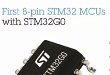 ST首款8腳位STM32微控制器適用簡單應用