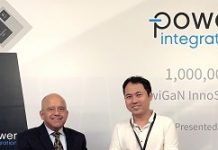 Power Integrations交付第一百萬顆基於GaN的InnoSwitch3 IC