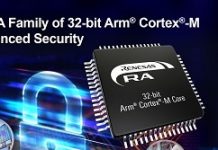 瑞薩電子發表RA系列32位元Arm Cortex-M微控制器