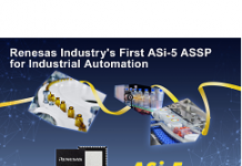 瑞薩電子推出首顆用於工業自動化ASSP