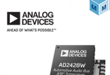貿澤供貨ADI汽車音訊匯流排收發器
