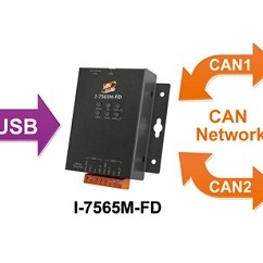 泓格推智慧USB轉2埠CAN/CAN FD總線轉換器 - img