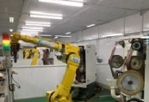 AI結合研磨拋光機器人 水五金產能更上一層樓