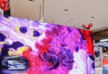 超前布局8K商機 友達發表新一代無邊框電視面板