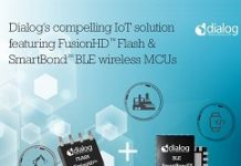 Dialog宣布其NOR快閃記憶體相容於SmartBond BLE MCU