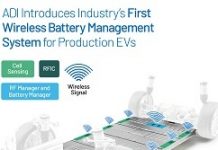 ADI推首款電動車用無線電池管理系統