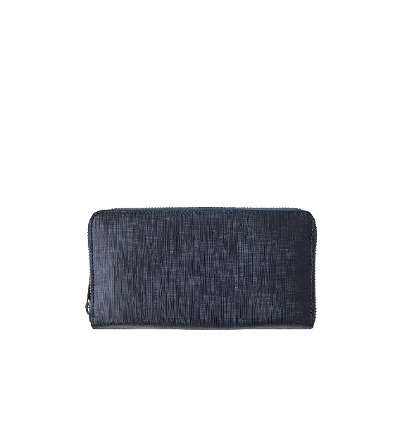 Soft Emboss Round Long Wallet